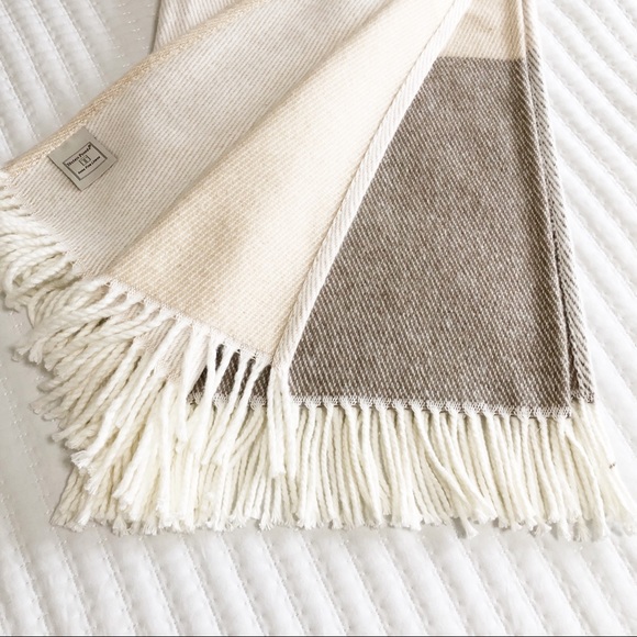 Texteis Penedo Fine Linen Bohemian Throw Blanket - Picture 4 of 8